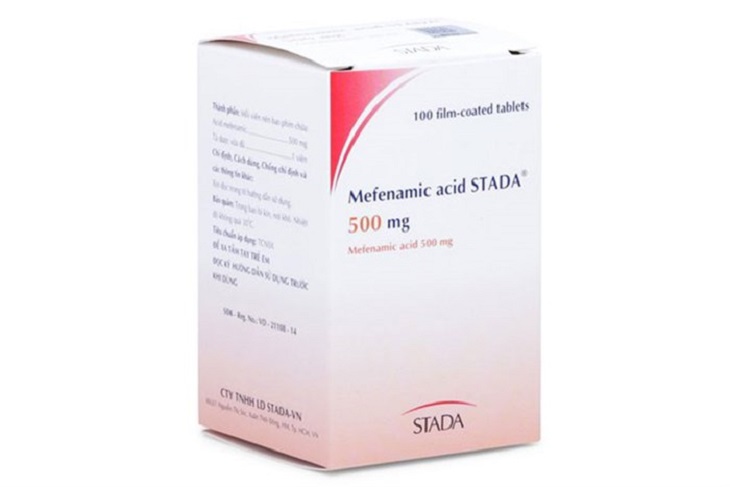 Bị rong kinh uống thuốc gì - Kháng viêm không steroid Mefenamic Acid