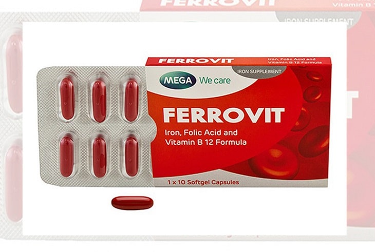Bị rong kinh uống thuốc gì? Viên uống bổ sung sắt Ferrovit
