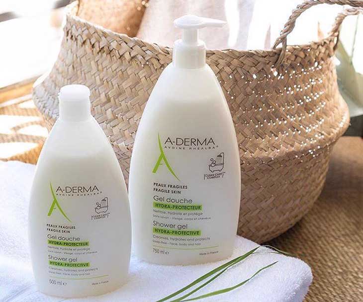 Sữa tắm A-derma là sản phẩm người viêm nang lông nên dùng