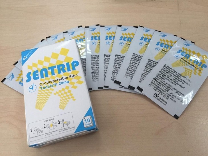 Tem ngậm Sentrip - Giải pháp cải thiện sinh lý nam