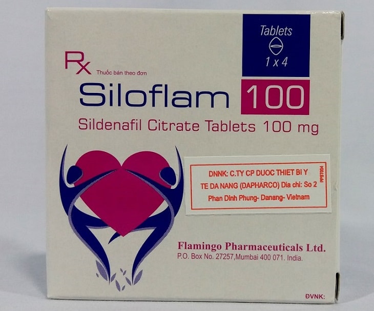 Thuốc chữa yếu sinh lý của Ấn Siloflam 100