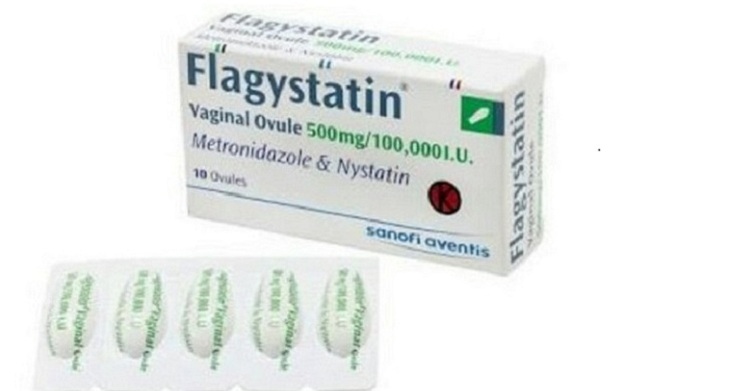 Thuốc đặt Flagystatin phù hợp để điều trị viêm âm đạo và viêm lộ tuyến cấp độ 1 và 2