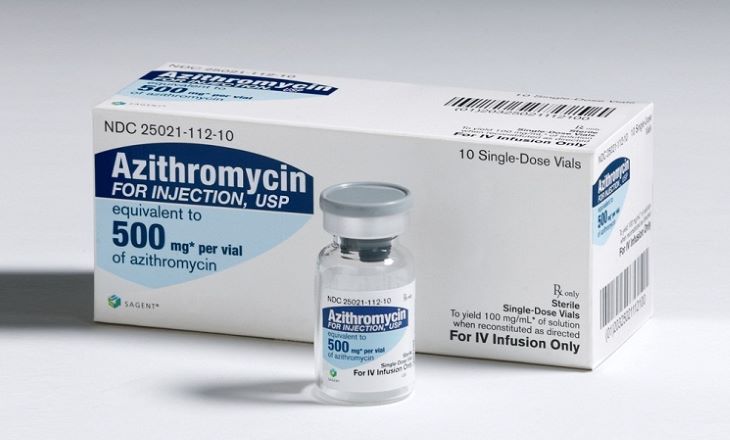 Azithromycin dạng thuốc tiêm truyền tĩnh mạch