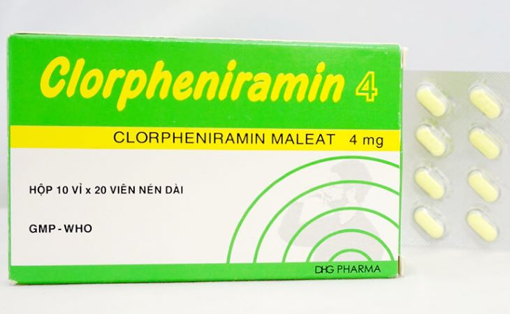 Hình ảnh của thuốc Clorpheniramin