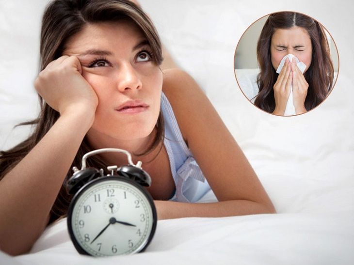 Viêm xoang gây mất ngủ là tình trạng thường gặp của hầu hết người bệnh