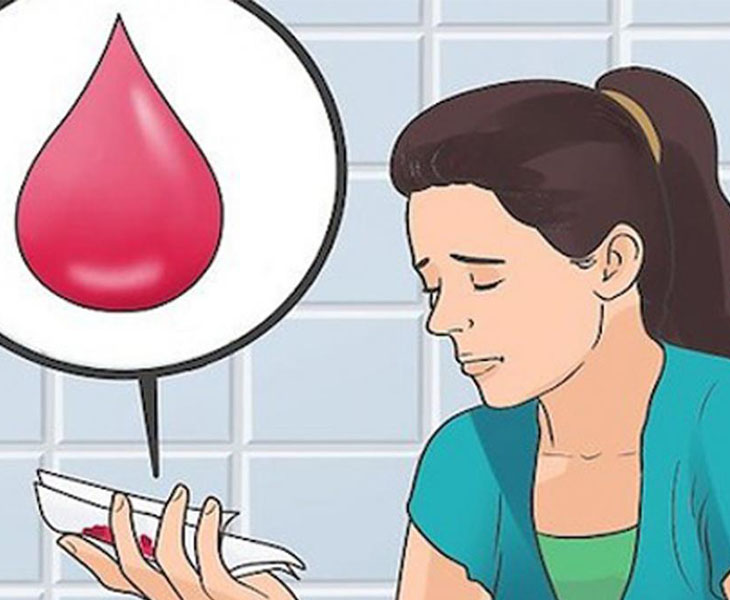 Huyết trắng có sợi máu khi mang thai