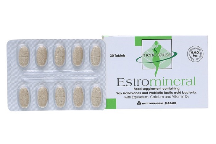 Thuốc tiền mãn kinh của Úc Estrominieral chứa nhiều thành phần tự nhiên