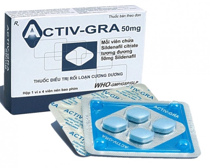 Thuốc trị rối loạn cương dương Activ GRA