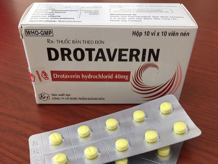 Drotaverin giúp giảm co thắt, bớt đau dạ dày