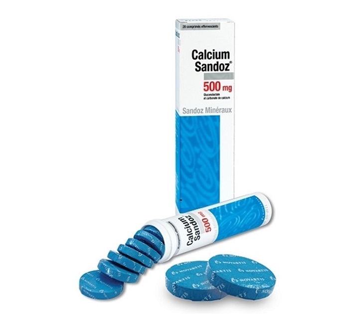 Calcium Sandoz là loại thuốc bổ sung canxi phụ nữ tiền mãn kinh nên sử dụng