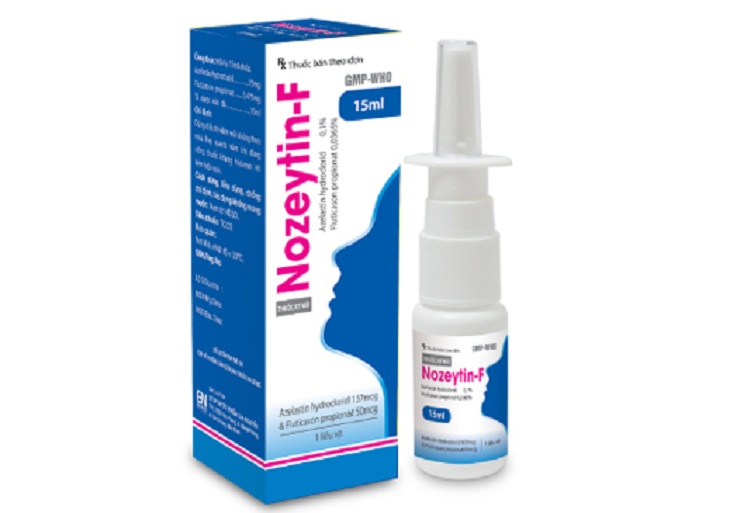 Nozeytin trị viêm mũi dị ứng an toàn cho trẻ trên 5 tuổi