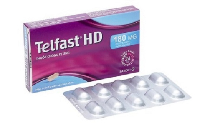 Viêm mũi dị ứng uống thuốc gì? Bạn có thể tham khảo thuốc Telfast HD để giúp cải thiện chứng bệnh