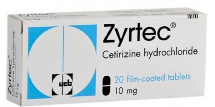 Zyrtec giúp ức chế phản ứng dị ứng trong cơ thể từ đó giúp điều trị bệnh viêm mũi dị ứng