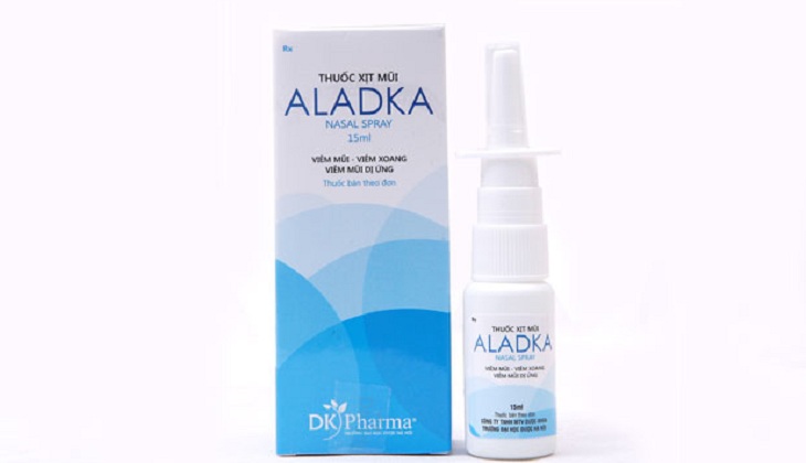 Aladka giúp giảm nhanh các triệu chứng viêm mũi dị ứng