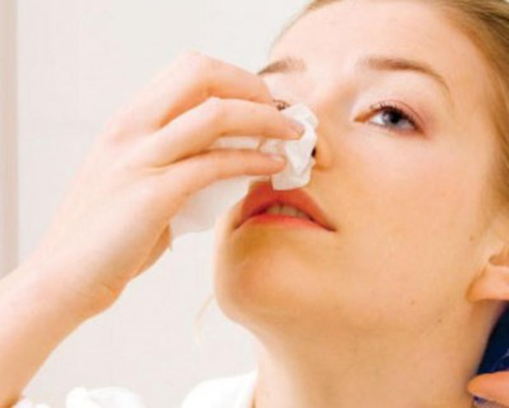 Polyp mũi xoang có thể gây hiện tượng xuất huyết niêm mạc mũi