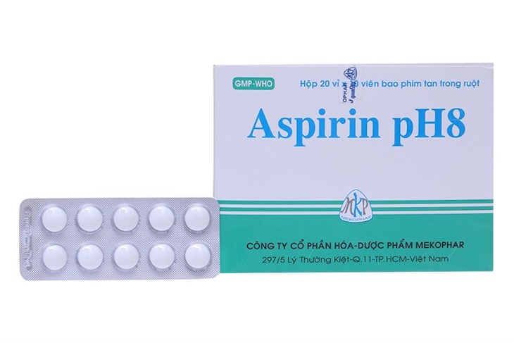 Viêm xoang trán uống thuốc gì - Aspirin pH8