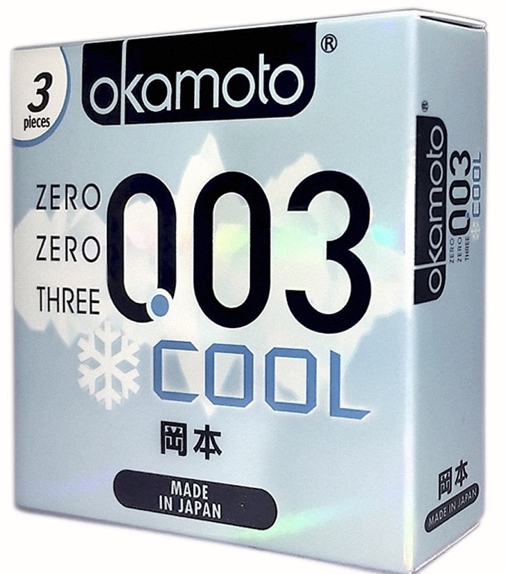 Bao cao su Okamoto Okamoto kéo dài thời gian 0.03 Cool