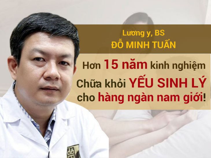 Bác sĩ Đỗ Minh Tuấn nhiều năm công tác trong nghề