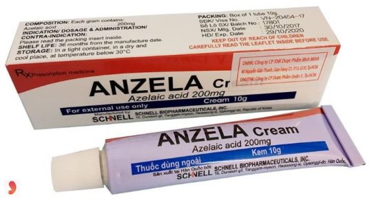 Người bệnh có thể sử dụng các loại thuốc bôi chứa Acid Azelaic: