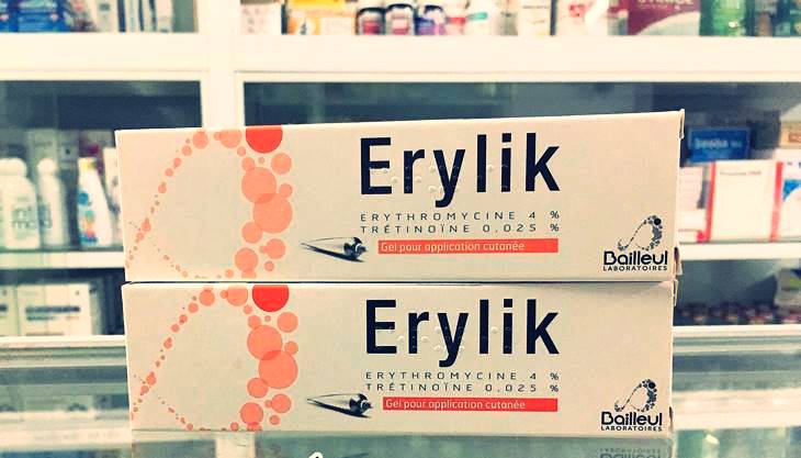 Erylik hỗ trợ điều trị tình trạng mụn mủ rất tốt