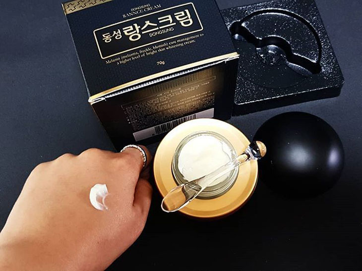 Kem trị nám Dongsung Hàn Quốc là sản phẩm tốt, dịu nhẹ cho da