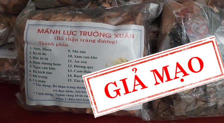 Ngang nhiên bán hàng giả mạo kèm theo những tư vấn không đúng chuyên môn