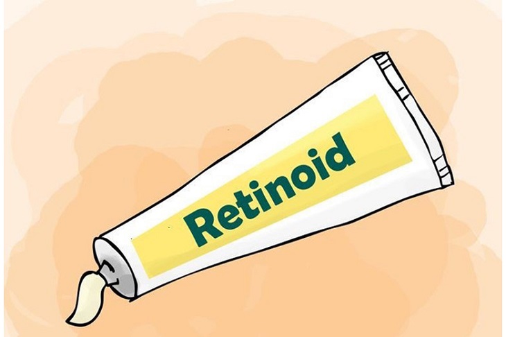Retinoid có khả năng kích thích sản sinh tế bào collagen, điều này sẽ có tác dụng tích cực với vùng da bị rạn