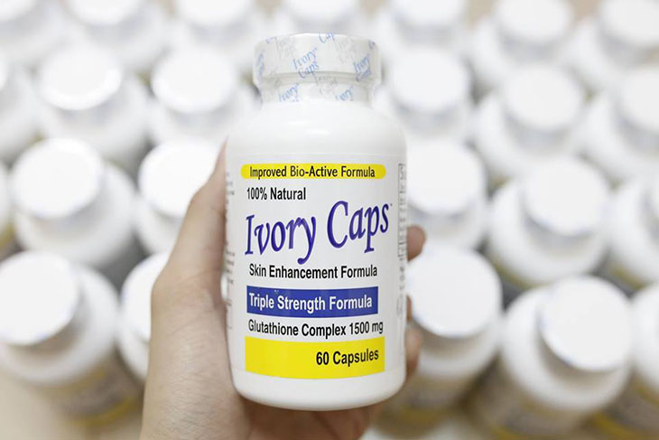 Thuốc uống trị tàn nhang Ivory Caps