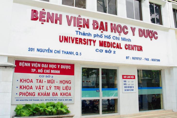 Bệnh viên Đại học Y dược TPHCM - Khoa Da Liễu là một trong những địa chỉ thăm khám mụn được nhiều người lựa chọn