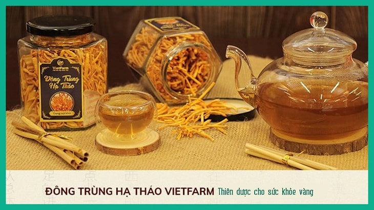 Đông trùng hạ thảo Vietfarm là sản phẩm được nhiều người tiêu dùng đánh giá cao