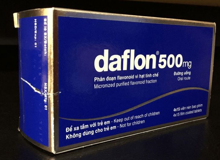 Hình ảnh thuốc trị bệnh trĩ Daflon của Pháp