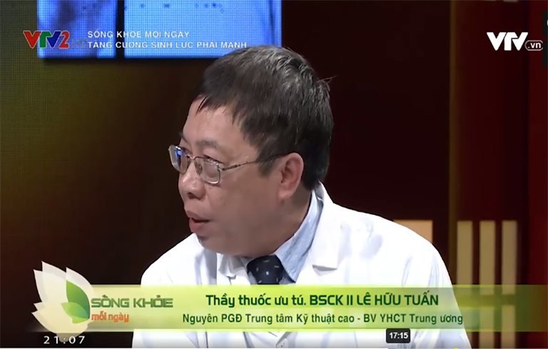 Thầy thuốc ưu tú Lê Hữu Tuấn - Nguyên PGĐ Trung tâm kỹ thuật cao - BV YHCT Trung ương
