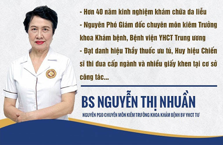 Bác sĩ Nguyễn Thị Nhuần được VTV2 "chọn mặt gửi vàng" mời tư vấn trong số đặc biệt về bệnh viêm da