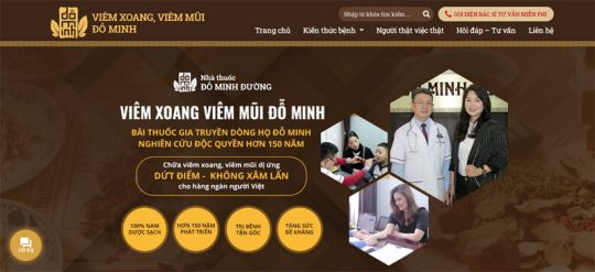 ra mat website viemxoangdominh