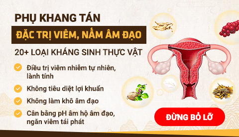 banner Phụ Khang Tán chữa viêm nấm phụ khoa