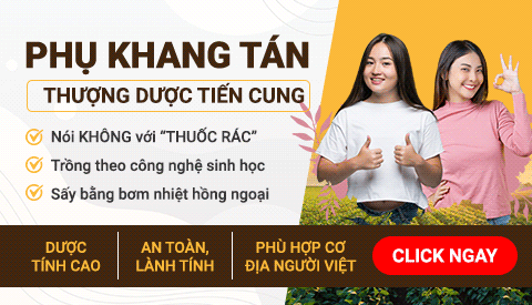 banner Phụ Khang Tán sử dụng thảo dược sạch